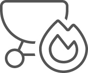 Icon of BBQ Area